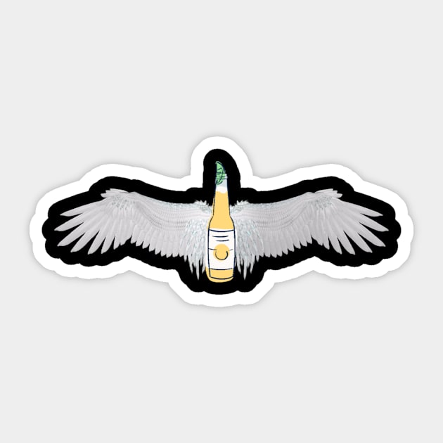 Divine Beer Sticker by GMAT